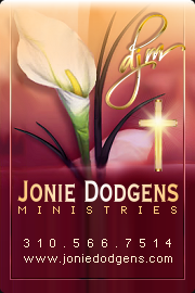 Business Card Design - Jonie Dodgens Ministries