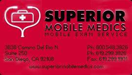 Business Card Design - Superior Mobile Medics