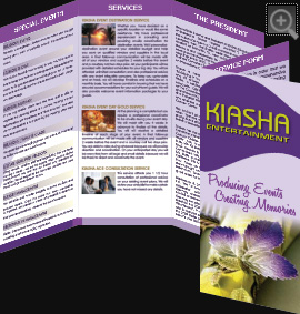 KIASHA Entertainment - Brochure