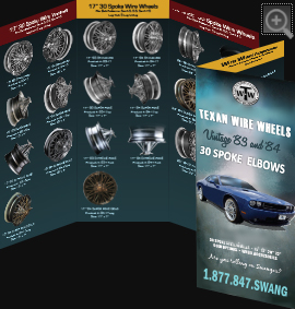 Brochure Design Texan Wire Wheels