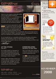Envisager Studio - eVisioning November 2008 Newsletter