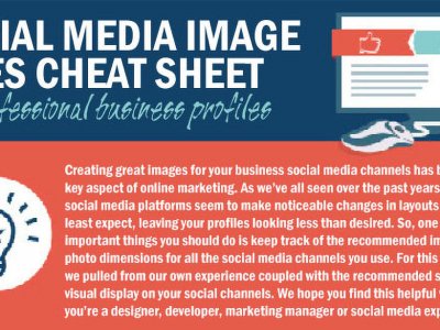 Social Media Image Sizes Cheat Sheet [Infographic]