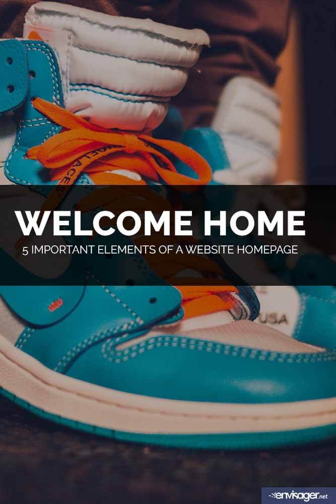 Anatomy Of A Website Homepage