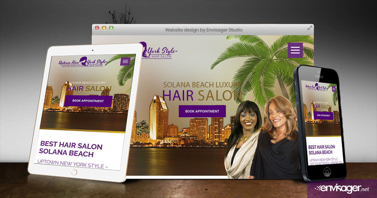Hair Salon in Solana Beach Launches New Website