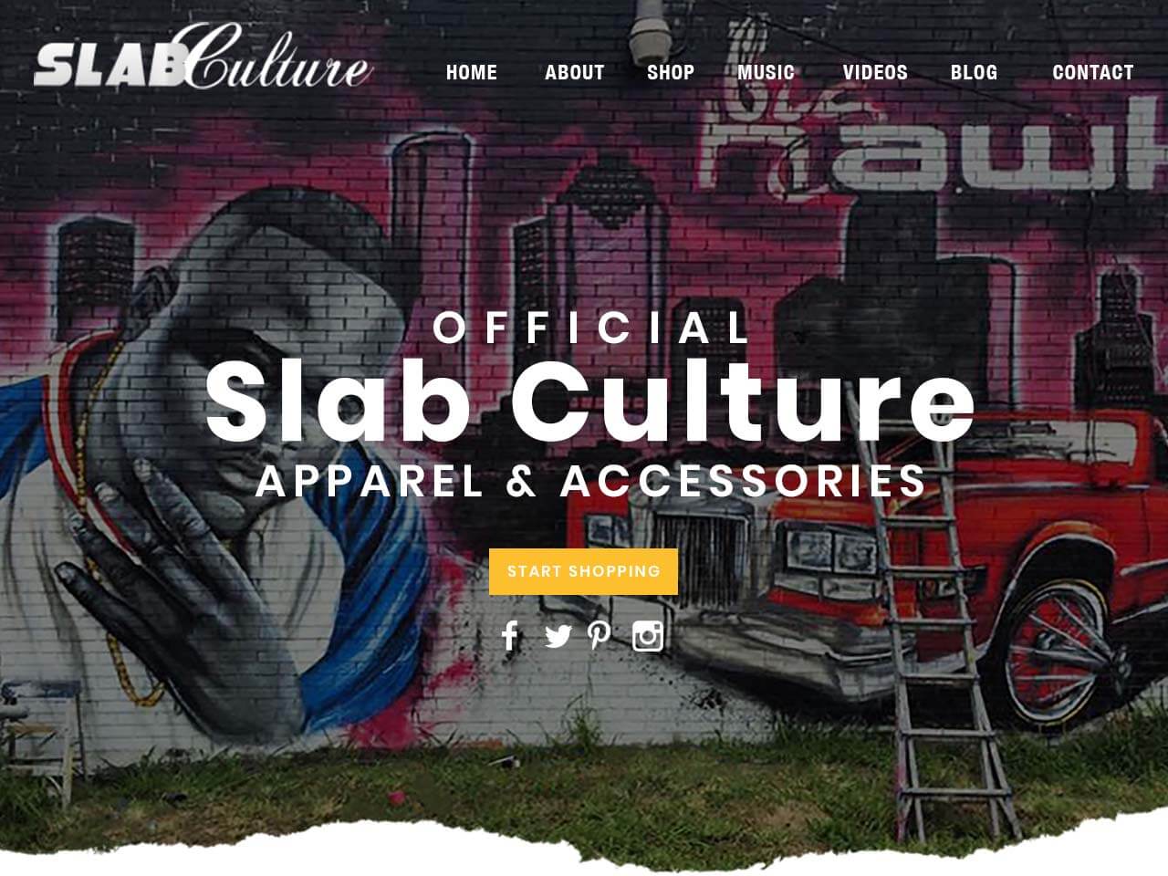 Slab Culture Houston Website Design