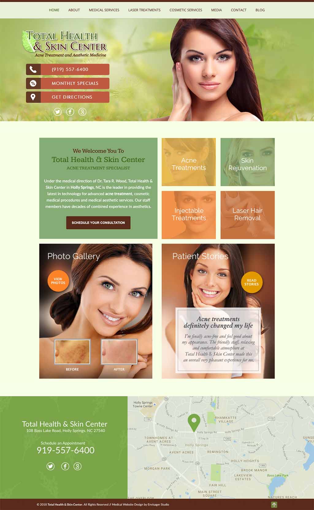 Med Spa Website Design Med Spa Website Design