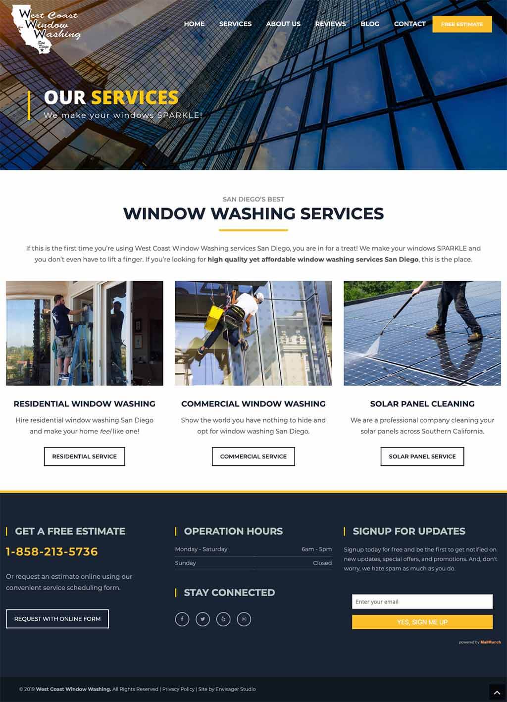 West Coast Window Washing San Diego