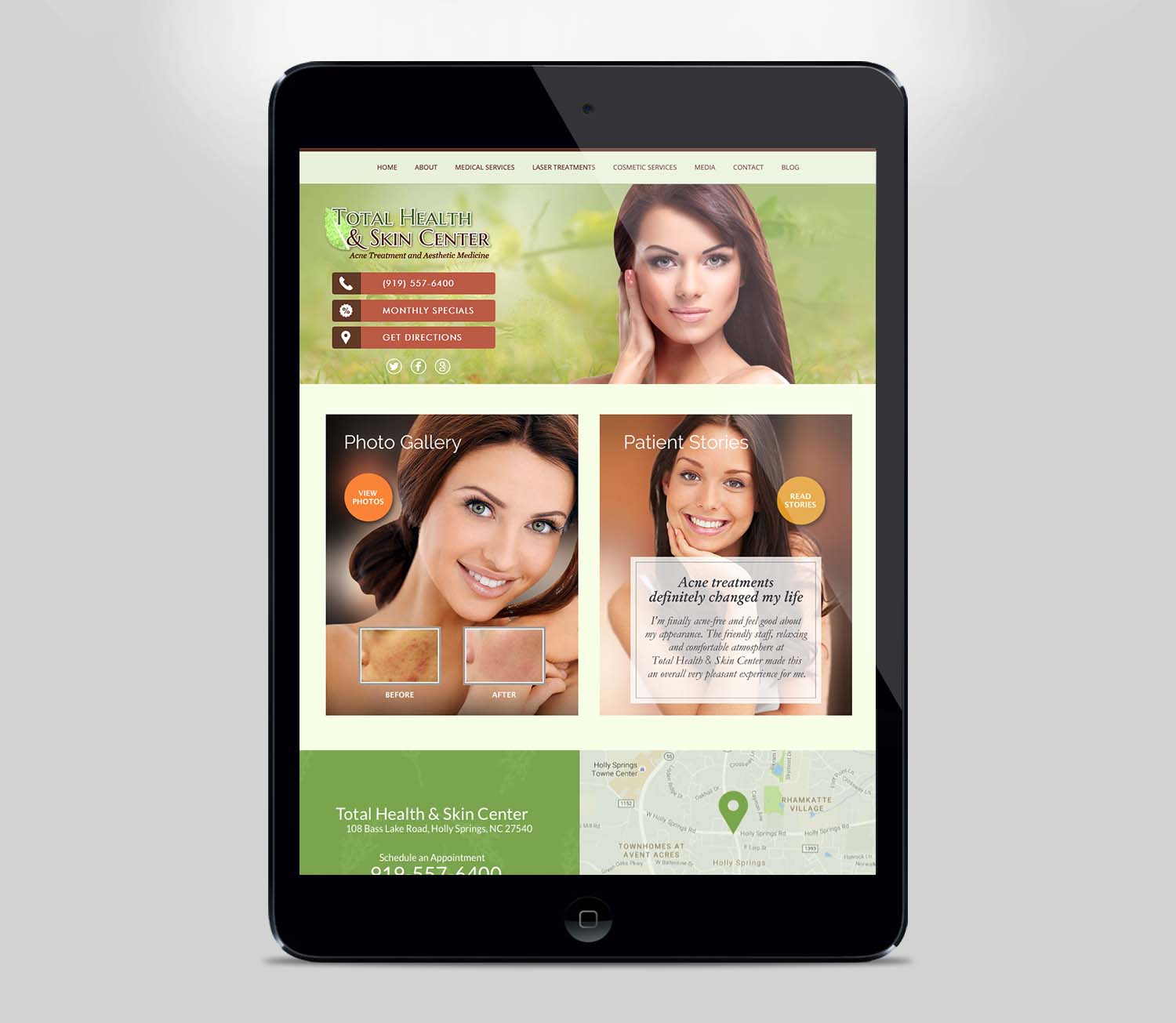 Medical Spa Website Design