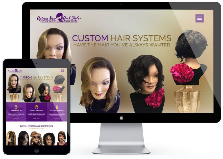 Hair Salon Website Design