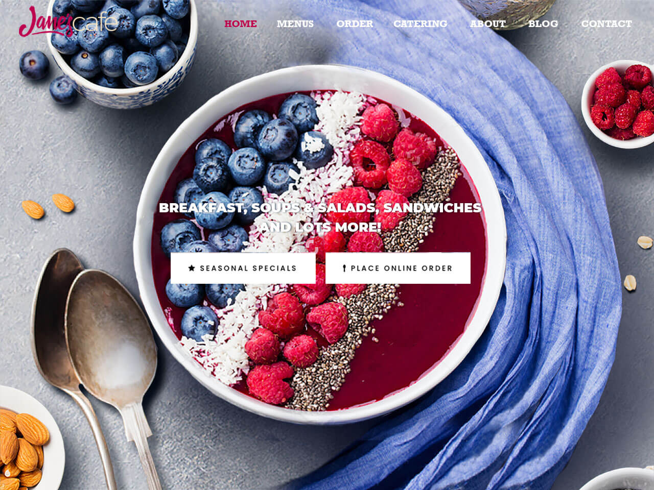 Restaurant Website Design by Envisager Studio