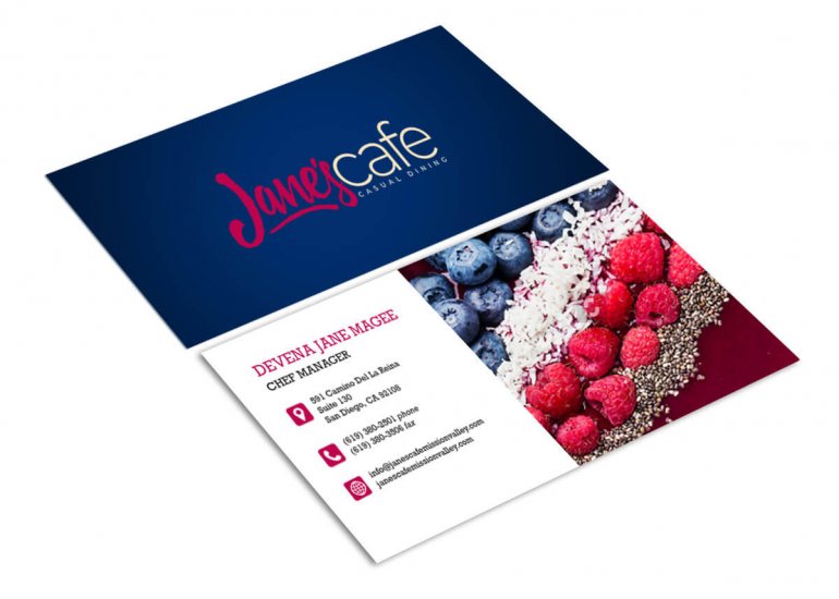 Website Design Agency for Jane's Cafe Mission Valley