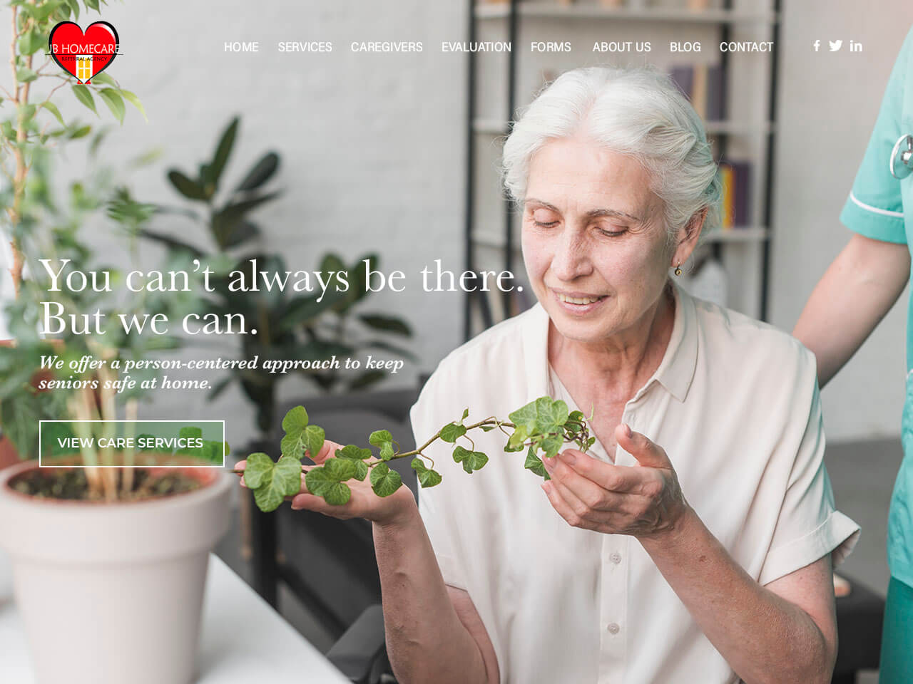 Home Care Website Design | Envisager Studio