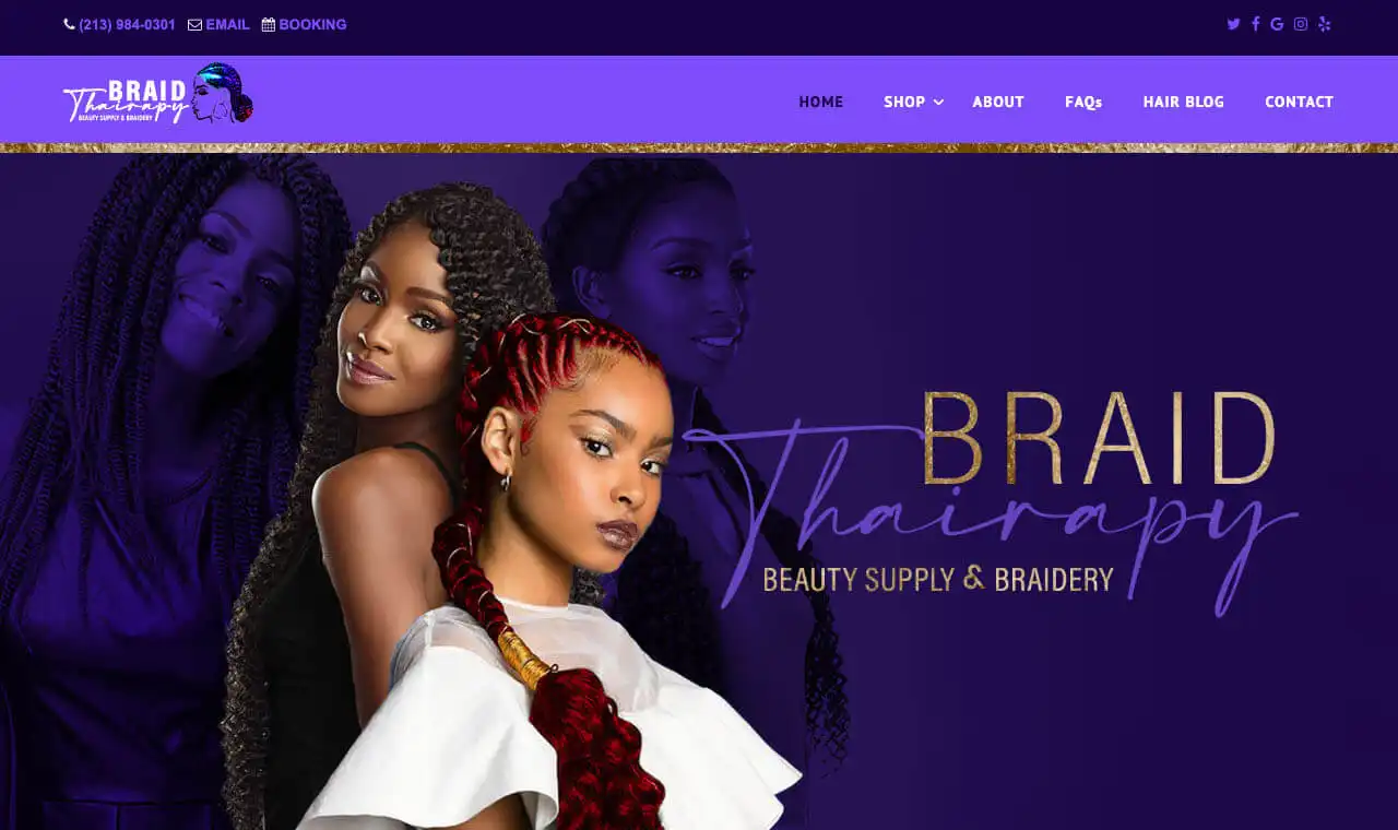 Best Hair Salon Websites by Envisager Studio