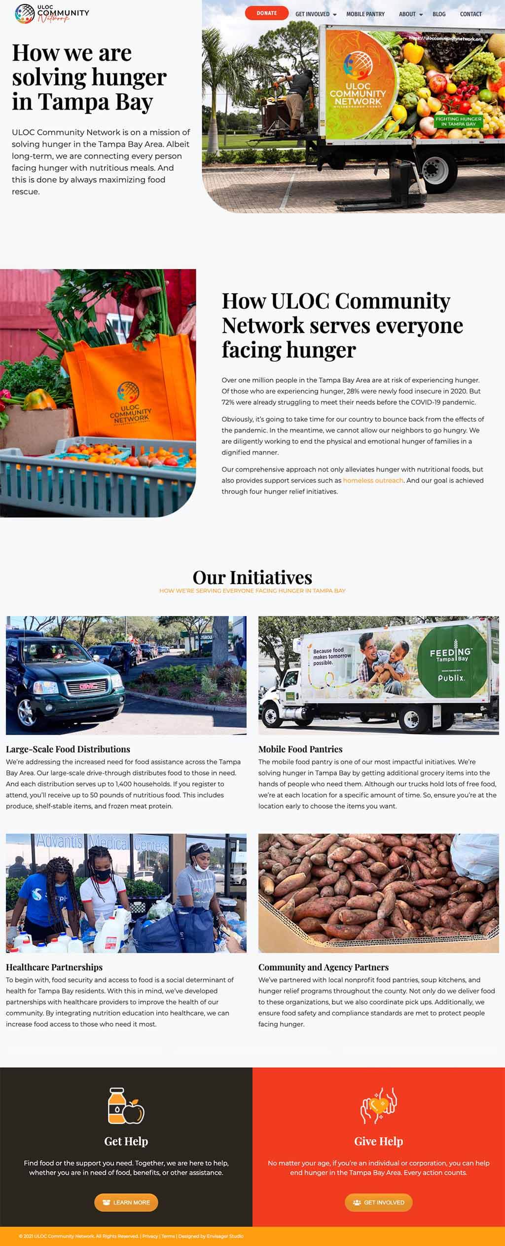 Non Profit Website Design - Envisager Studio Non Profit Website Design - Envisager Studio