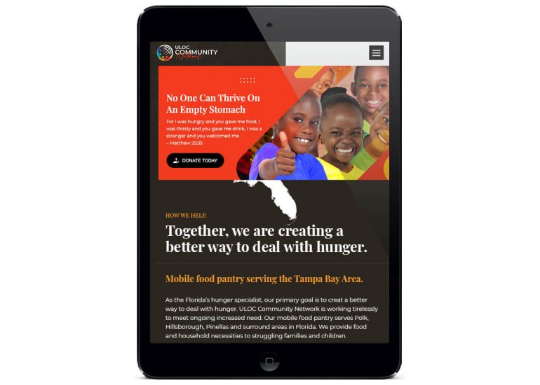 Charity Website Design-Envisager Studio