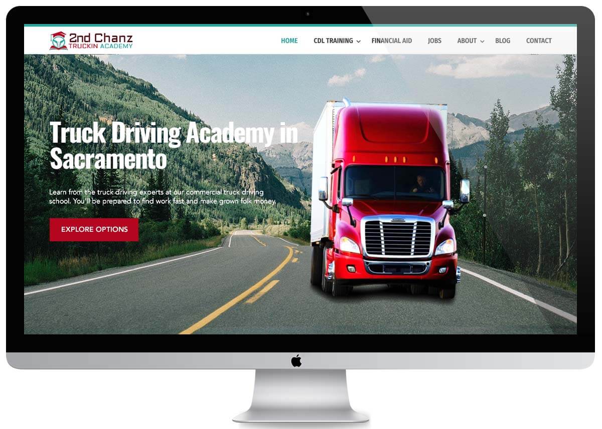 Best Trucking Website Design - 2nd Chanz Truckin