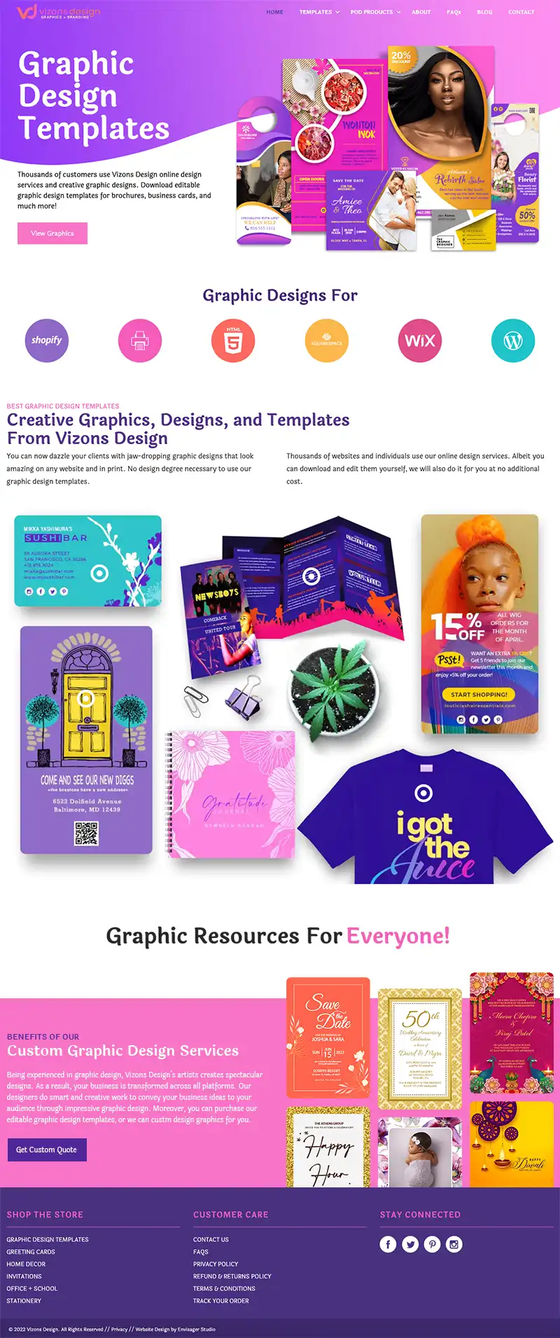 Editable Graphic Design Templates