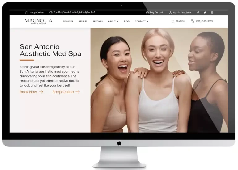 Medical Spa Website Design San Diego