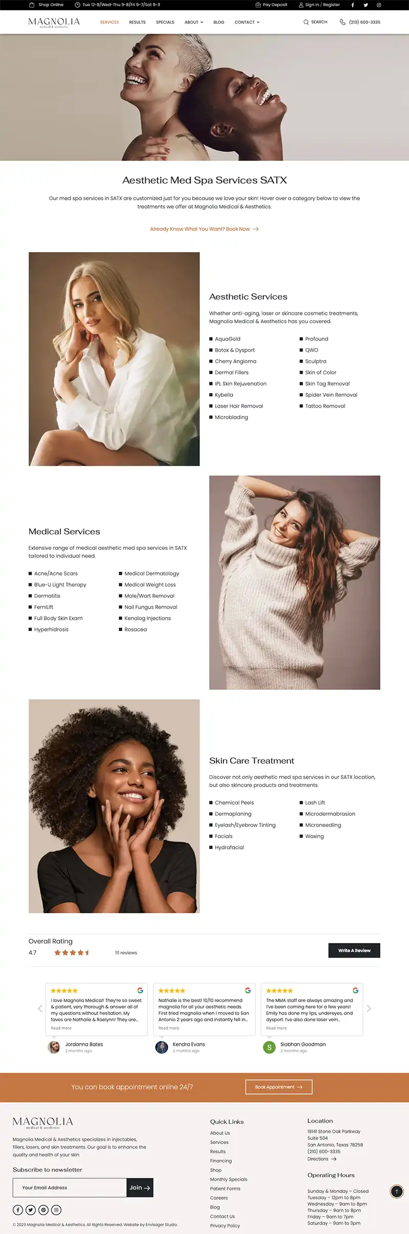 Med Spa Web Design San Diego Med Spa Web Design San Diego