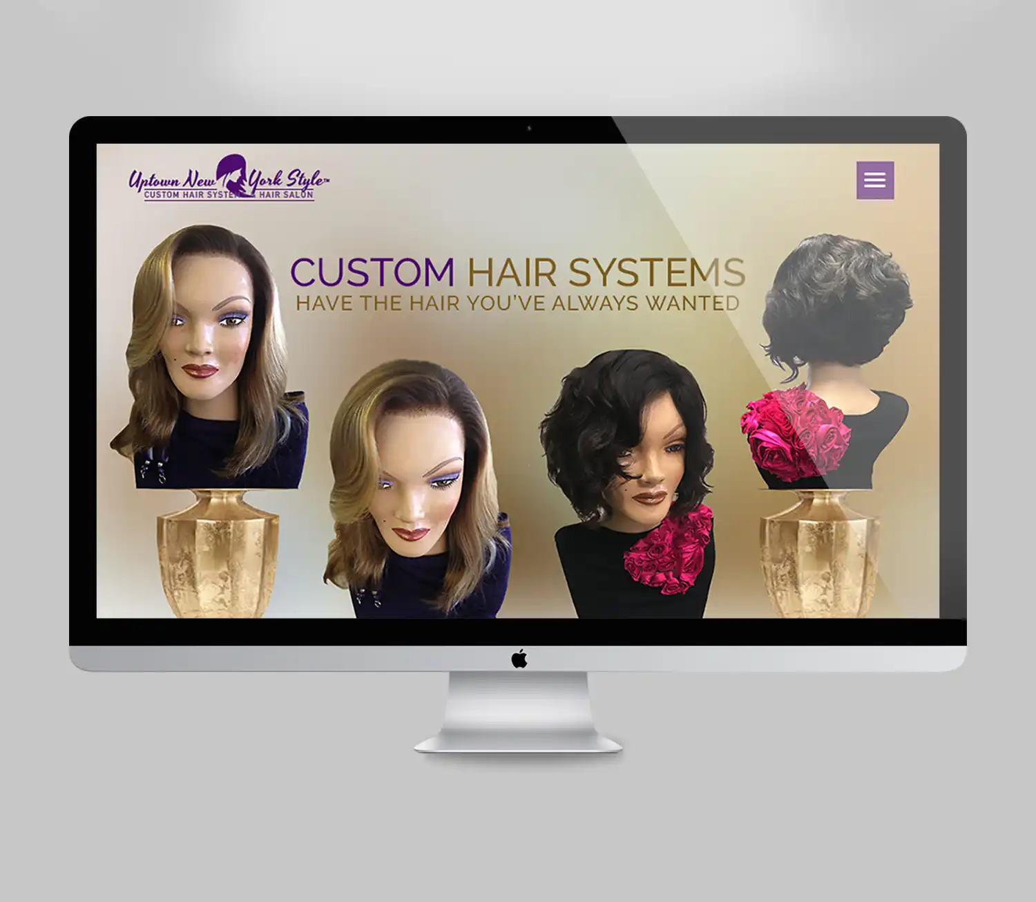 Beauty Salon Website Design | Envisager Studio