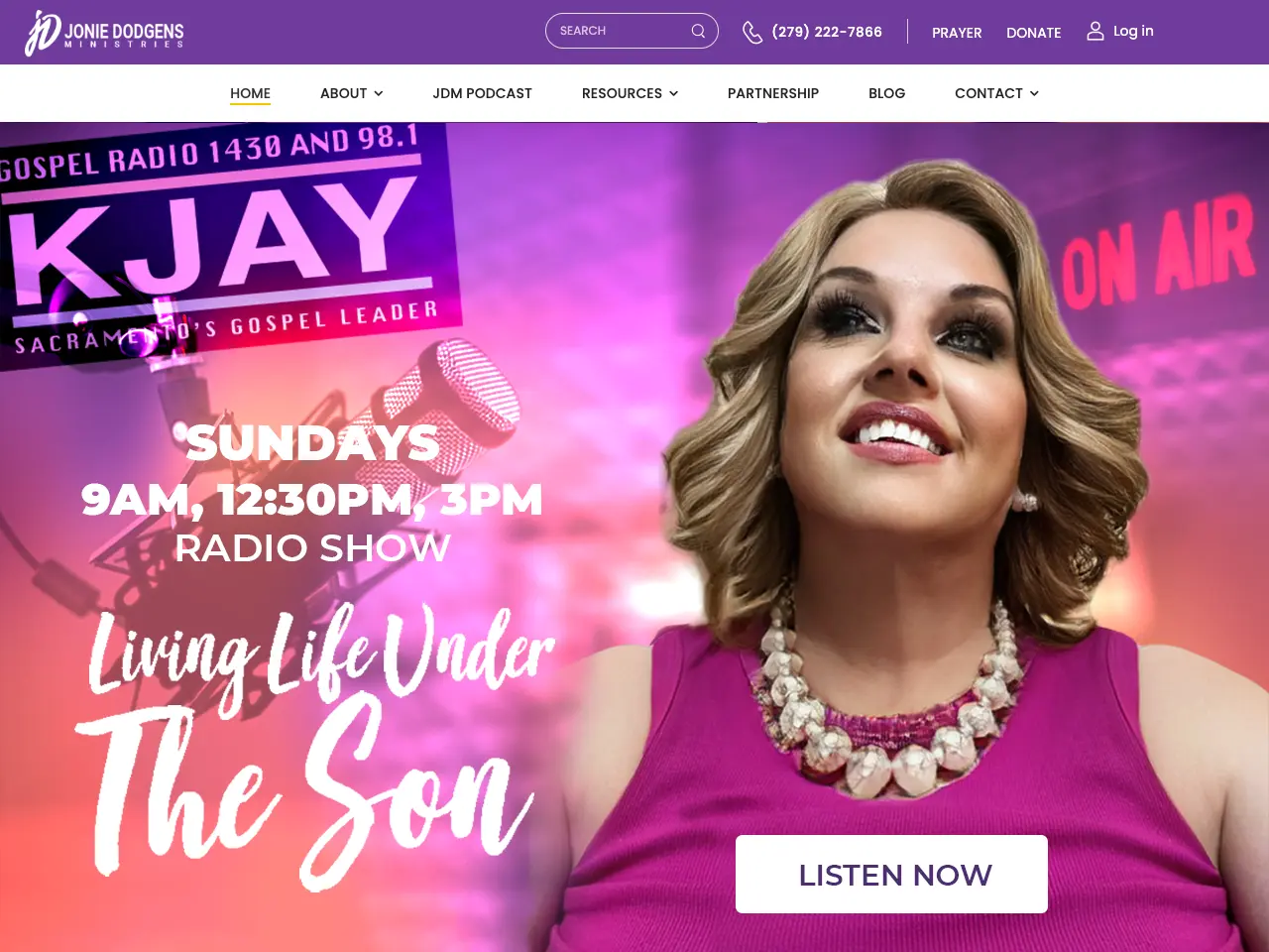 Women's Church Ministry Website Design | Envisager Studio