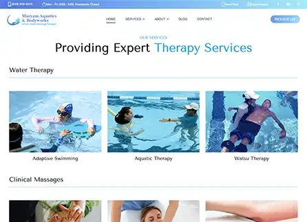 Massage Therapy Websites | Envisager Studio