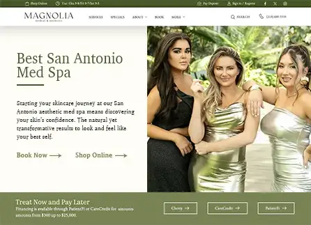 Medical Spa Websites by Envisager Studio