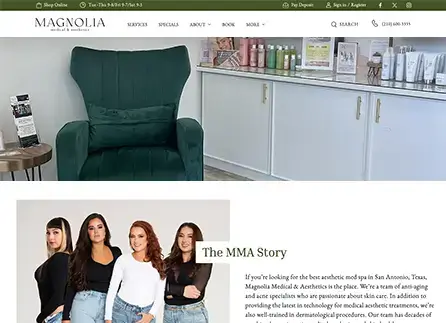 Medical Spa Websites by Envisager Studio