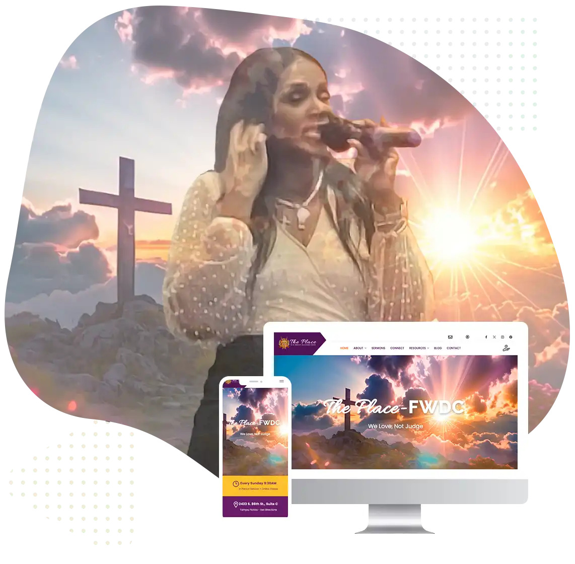 Envisager Studio Church Website Design