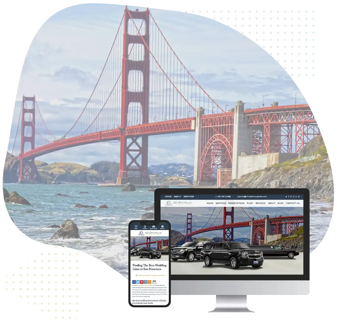 Limousine Chauffeur Website Design | Envisager Studio