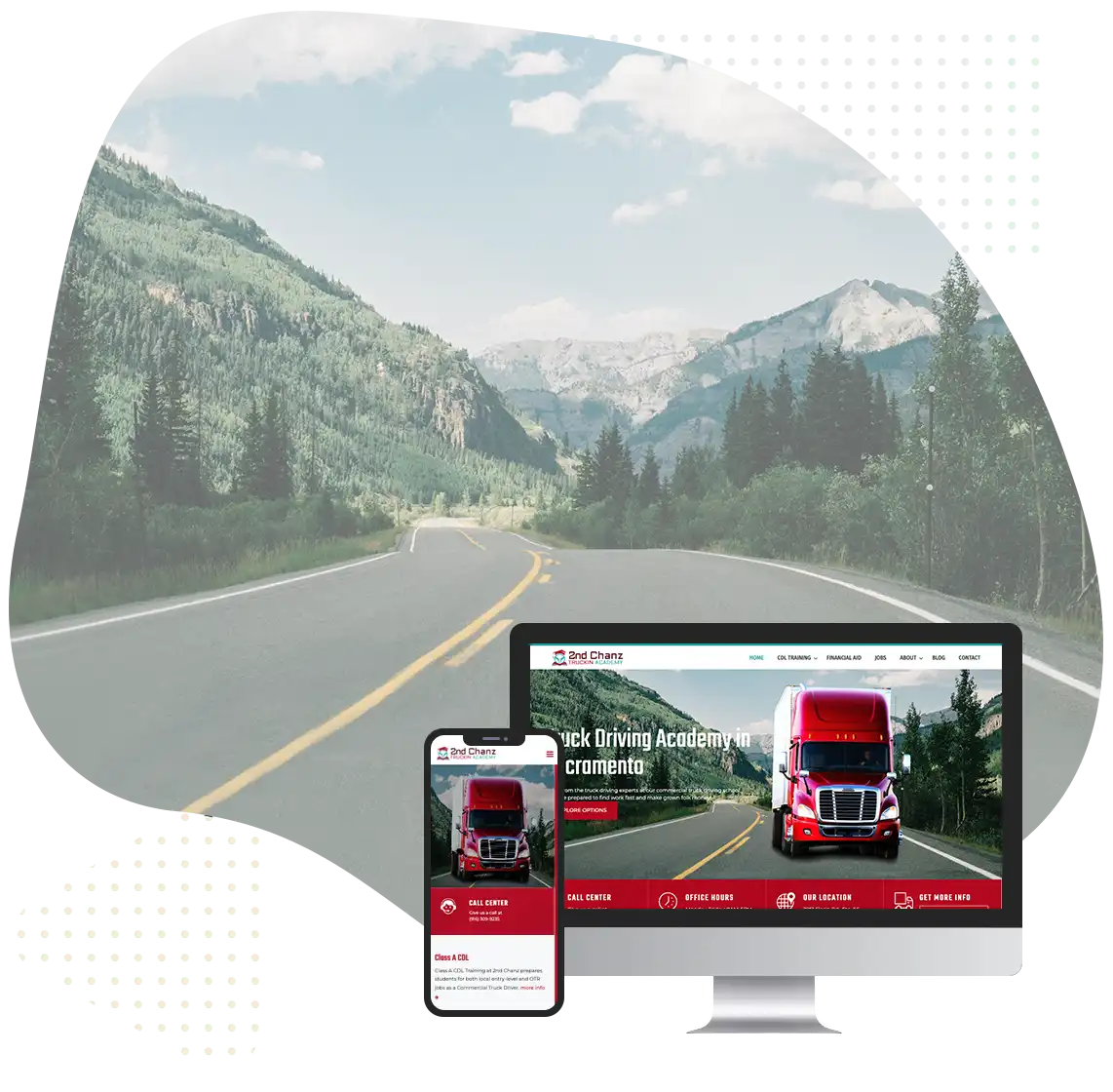 Trucking Website Design San Diego | Envisager Studio
