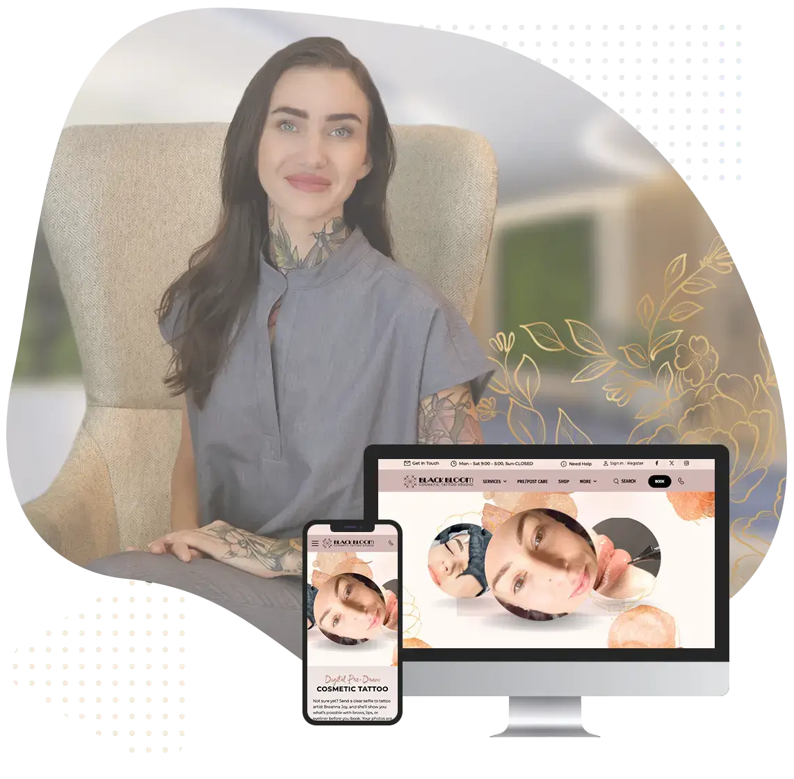 Website Design for Wellness Salon | Envisager Studio