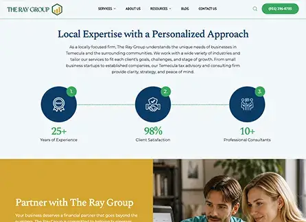 Website Design for Accountants | Envisager Studio