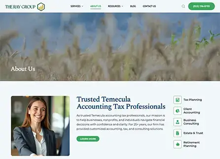Website Design for Accounting Firms | Envisager Studio