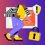 Secure website design protecting small business website from cyber threats and data leaks | Envisager Studio
