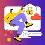 Website designer improving website data privacy and customer trust through secure web design