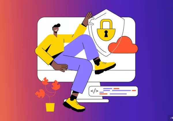 Website designer improving website data privacy and customer trust through secure web design