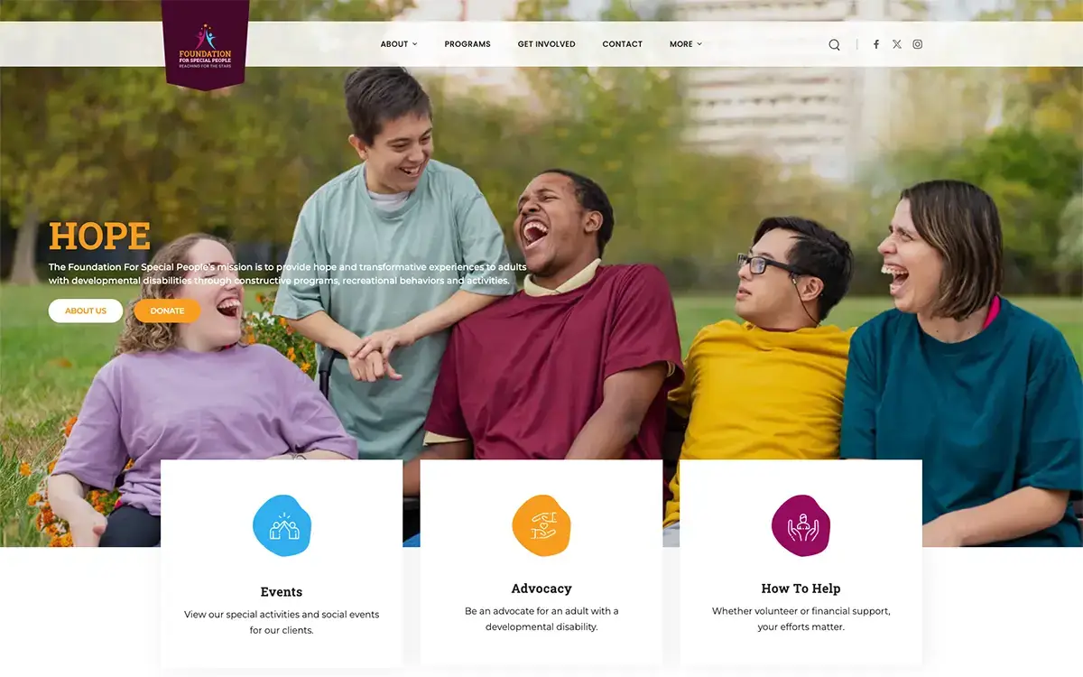 Best Nonprofit Websites | Envisager Studio San Diego