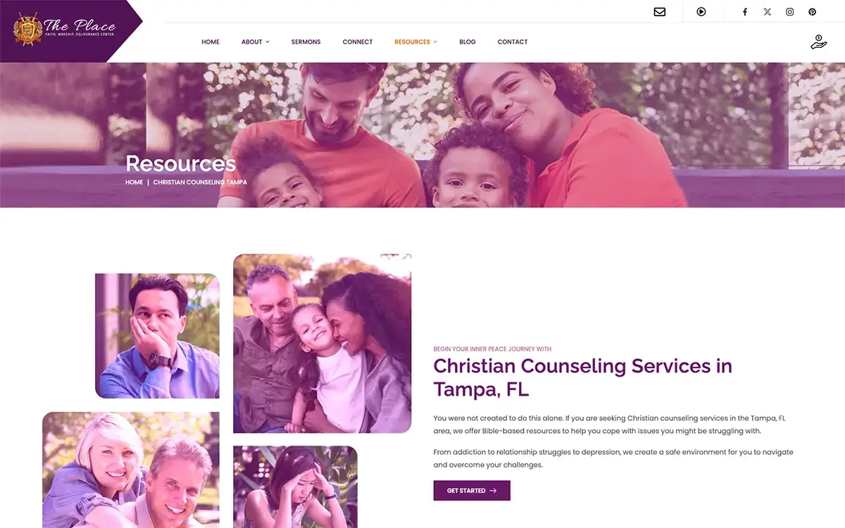 Church Website Design Company | Envisager Studio