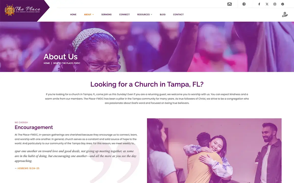 Church Website Design Company | Envisager Studio
