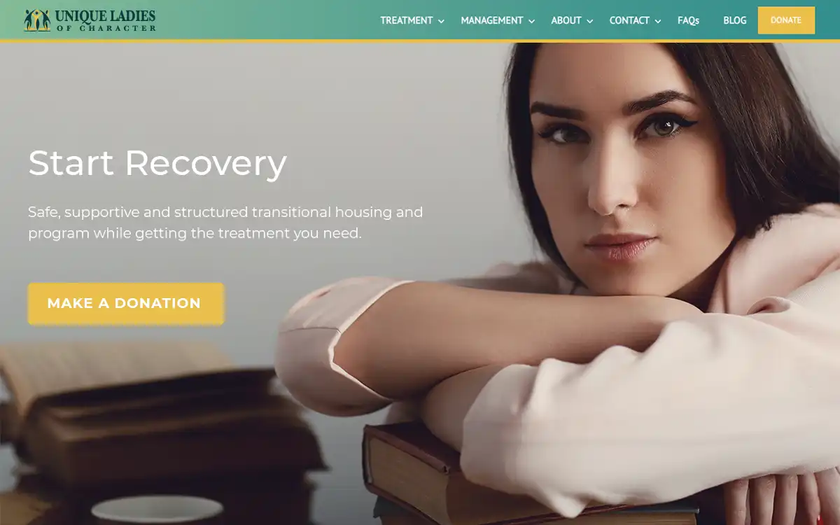 Women's Transitional Housing Website Design by Envisager Studio